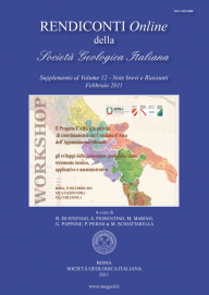Rendiconti Online della Società Geologica Italiana - Vol. 12/2011