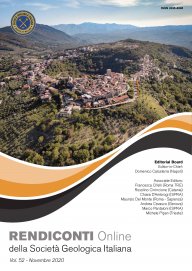 Rendiconti Online della Società Geologica Italiana - Vol. 52/2020