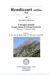 Rendiconti Online della Società Geologica Italiana - Vol. June 2010