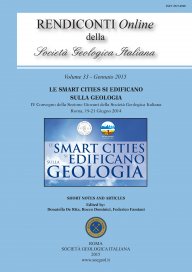 Rendiconti Online della Società Geologica Italiana - Vol. 33/2015